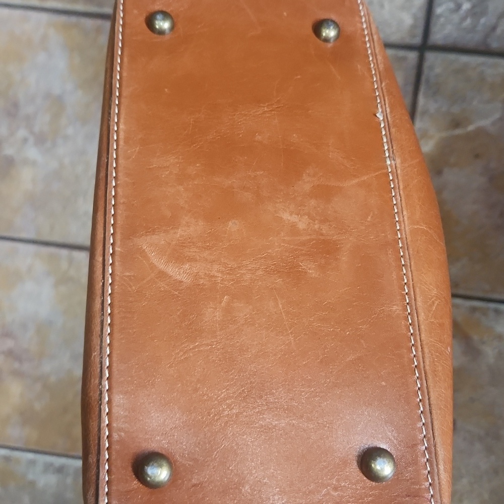 Patricia Nash Brown Leather Handbag EUC - Picture 8 of 8